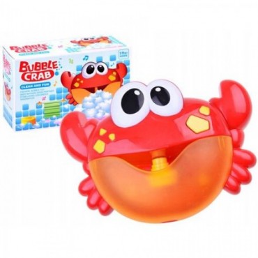 Jucarie de baie muzicala cu baloane de sapun - Crab