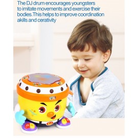 Toba DJ interactiva si educativa cu melodii si functie de inregistrare Hola Toys