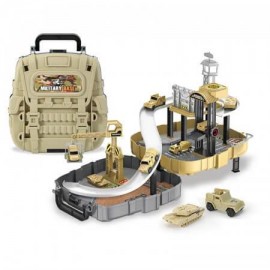 Set de joaca portabil – Circuit Baza Militara in valiza