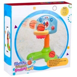 Cos de baschet cu lumini si muzica pentru copii- Little Basket