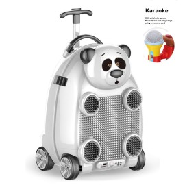 Troler muzical pentru copii Happy Panda