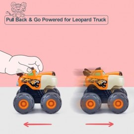 Masinuta Monster Truck, Leopardul infuriat Hola Toys