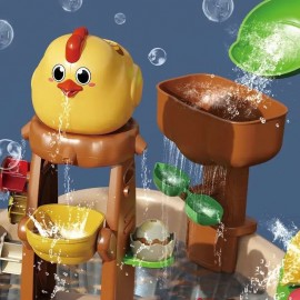 Masuta de nisip si apa cu umbrela Angry Birds 