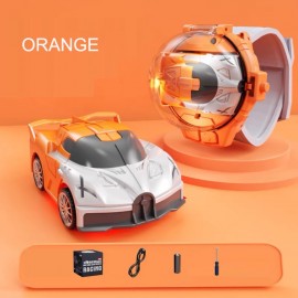 Mini Masinuta cu Telecomanda Ceas Orange